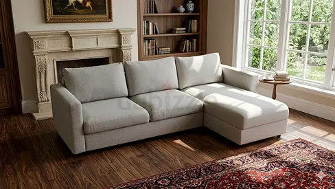 IKEA vimle L Shape Sofa Bed Beige Excellent Condition