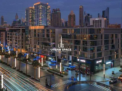 Burj Khalifa view : Corner unit : ⁠Middle floor