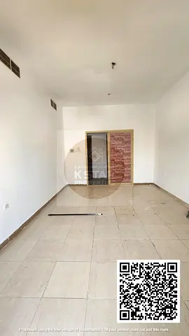 TWO BEDROOM HALL FLAT IN WELL MAINTAINED CENTRAL AC BUILDING NEAR AJMAN COURT HAMIDIAH AREA AJMAN