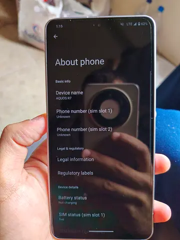 My AQUOS R7 - working, good condition