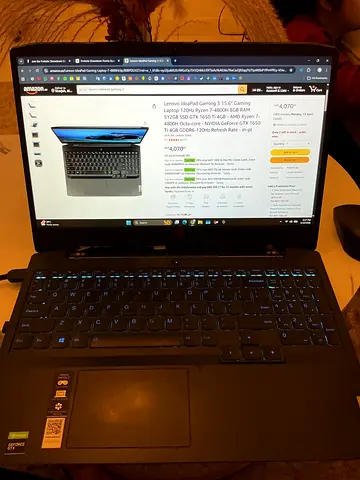 LENOVO IDEAPAD GAMING 3 FOR SALE URGENT! 🚨(NEGOTIABLE!)