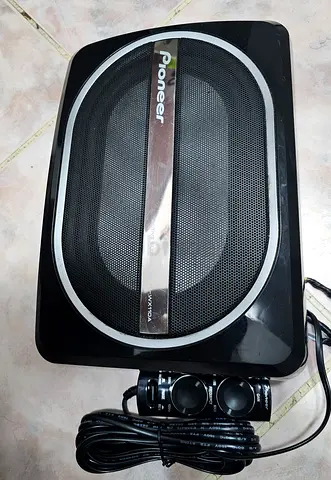 Pioneer car under seat subwoofer