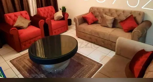 Sofa Set Soft  Cozy | كنب ناعم ومريح جديد