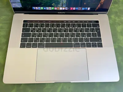 MacBook Pro 16” Touch Bar - New Battery and New English/Arabic Keyboard - Silver, Great Condition