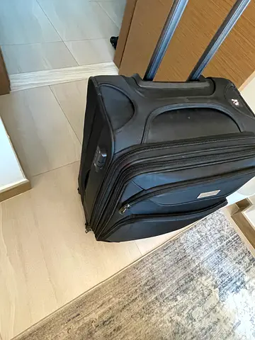 Black Rolling Luggage Suitcase