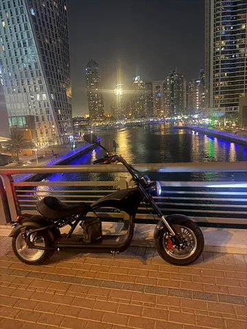 Electric Chopper Scooter - Well Maintained, Ready to Ride