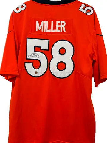 Von Miller Jersey Hand Signed COA