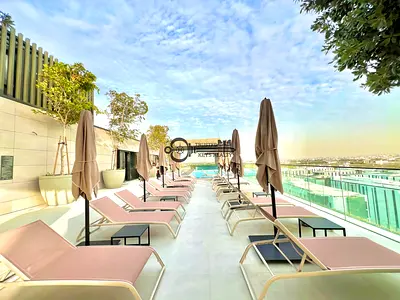 🔥 Brand New Ultra Luxury 2BR Smart Home | 3 Washrooms | Rooftop Swimming Pool | Elite Living in Aljada