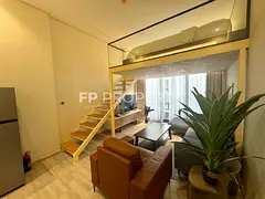 Furnished Loft Studio | Park Vista JVC | Balcony &amp; City View