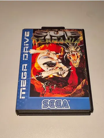 Sub Terrania Sega Mega Drive CIB with Manual PAL