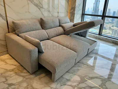 Ikea eskilstuna L shape sofa under storage
