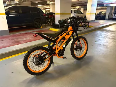 Kugoo Wish 2 Pro Electric Dirt Bike + Helmet