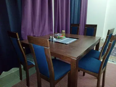 Dining table with chairs