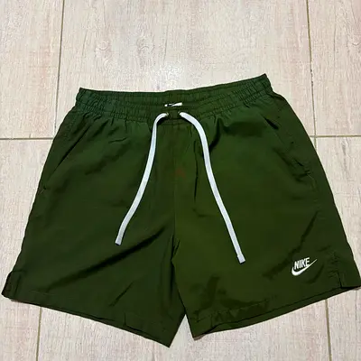Nike Mens Green Swim Shorts