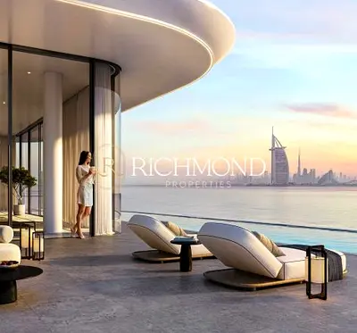 3BR Apartment | IL Vento Maritime City | Sea & Marina Views