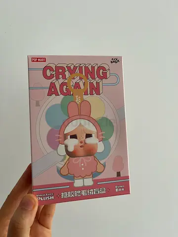 CRYBABY Crying Again Series-Vinyl Face Plush Blind Box
