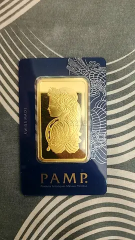 SUISSE PAMP 5 TOLA Gold Bar