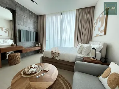 Furnished Studio | Balcony | Pool & Gym | Binghatti Azure