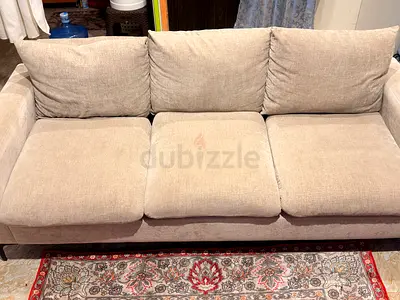 3 Seater new sofa , Double Cot, Fridge  Washing Machine  Work table