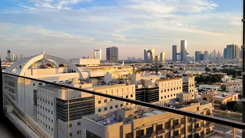 Skyline View|Burj Khalifa & Dubai frame view | Terrace Balcony