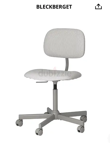 IKEA BLECKBERGET swivel office / desk chair with wheels