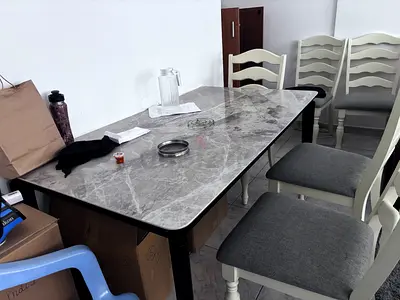 Dining Table with 8 chairs