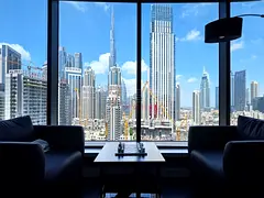 Fully Fitted Office | Burj &amp; Skyline Views | High Floor