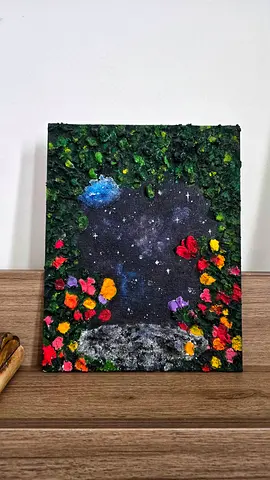 Mini Original Handpainted Textured Art Canvas