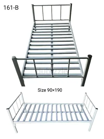 Metal Bed Frame 90x190 cm