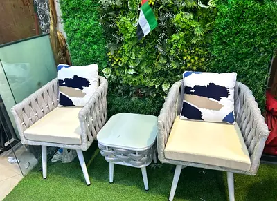 Stylish Outdoor Lounge Chair Set