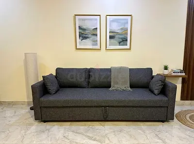 Modern 3-Seater Sofa Bed with Storage Upgrade your living space with this stylish and functional