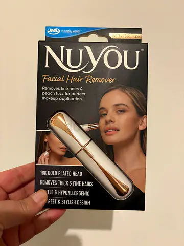 New facial hair removal device