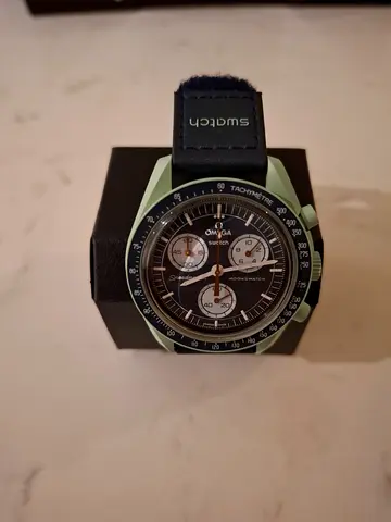 Swatch x Omega MoonSwatch mission to earth
