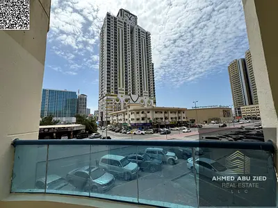 اكبر واجمل غرفتين وصاله مع غرفة خادمه للإيجار السنوي - غرفتين نوم - غرفه خادمه ماستر - مطبخ - 2بلكون - 3حمام - صاله - تشطيب راق -قريب لمخرج دبي وشارقه