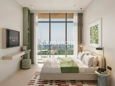 Spacious 2-BR Apartment with Balcony at Rove Meydan