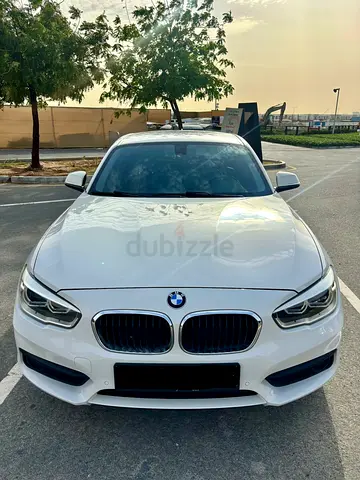 White 2019 BMW 120i GCC Specs | No Accidents | AED38,000