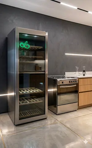 LIEBHERR LATEST model 150 bottle wine fridge dual temperature by hvc