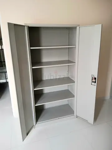 Metal Storage Cabinet with Shelves