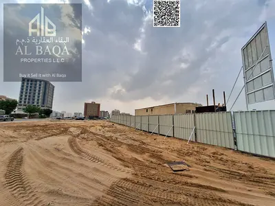 قطعتان أرضيتان متجاورتان متاحتان للبيع || قطعة أرض صناعية بمساحة محددة متاحة للبيع في منطقة القاسمية بالشارقة، مع إمكانية الدفع بالتقسيط