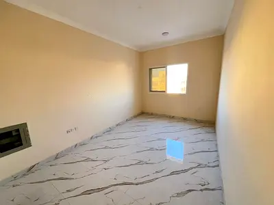 For annual rent in Ajman best apartments with premium finishing second tenant one bedroom and hall in Al Mowaihat prime location near Saudi German Hos