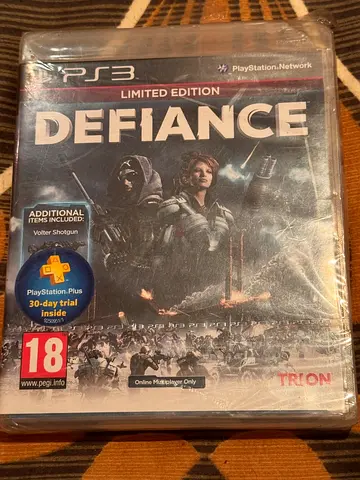 Defiance Limited Edition Ps3 Brand New English PAL UK Playstation 3 Sealed