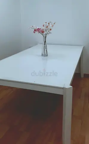 White table 110×220cm