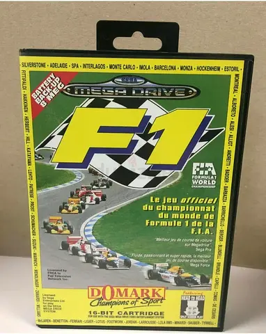 F1 Formula 1 - SEGA Mega Drive