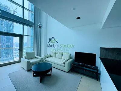 Furnished DIFC 1BR Duplex | High Floor, Great View closed to metro
