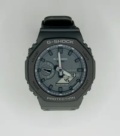 Casio GA-2100 Series G-Shock GA-2110ET-8AER Men’s Analog-Digital Watch – Grey Dial, Dark Grey Resin