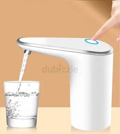 Rechargeable Automatic Drinking Water Pump Dispenser for 20Liter Can Bottle Home and Office (one Tou