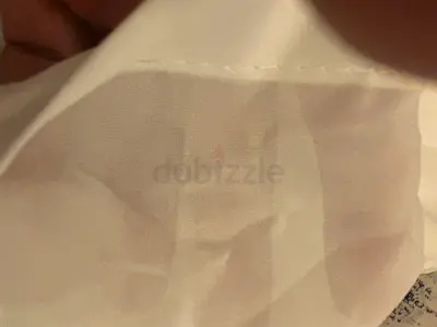 2 pairs of huge white sheer curtains