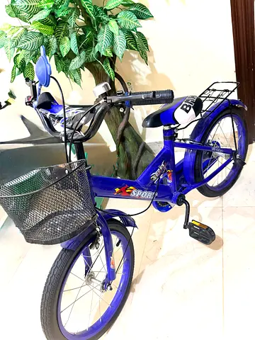 Blue Childrens Bike for Sale (Urgent Sale - Negotiable)