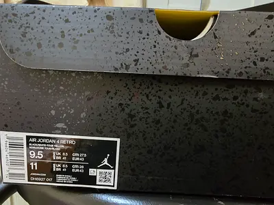 Air Jordan 4 Retro - Size 9.5 US (Men)