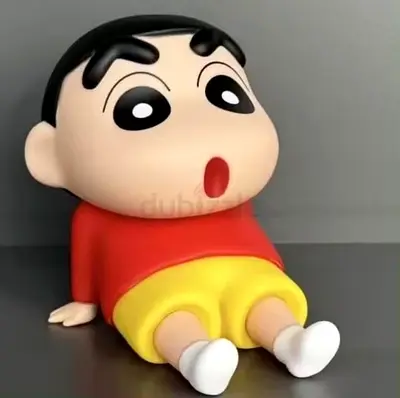 Crayon Shin-chan vinyl figure — used, good condition